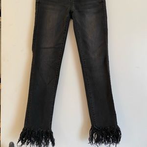 Fringe jeans